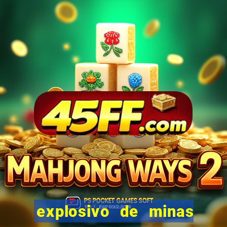 explosivo de minas 3 letras